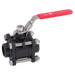 FT Pro - 7970-4 4" NBBW Cs 3PCE Full Bore Ball Valve LVR PN20 - pneumaticsystems