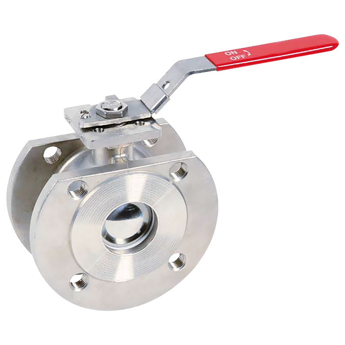 FT Pro - 771 06 1" PN16/40 Wafer SS Ball Valve - pneumaticsystems