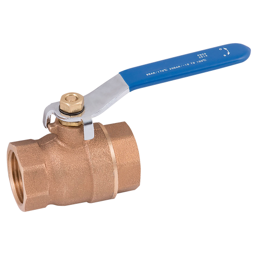 FT Pro - 2006B-2 2" BSPT WRAS Bronze Ball Valve - pneumaticsystems
