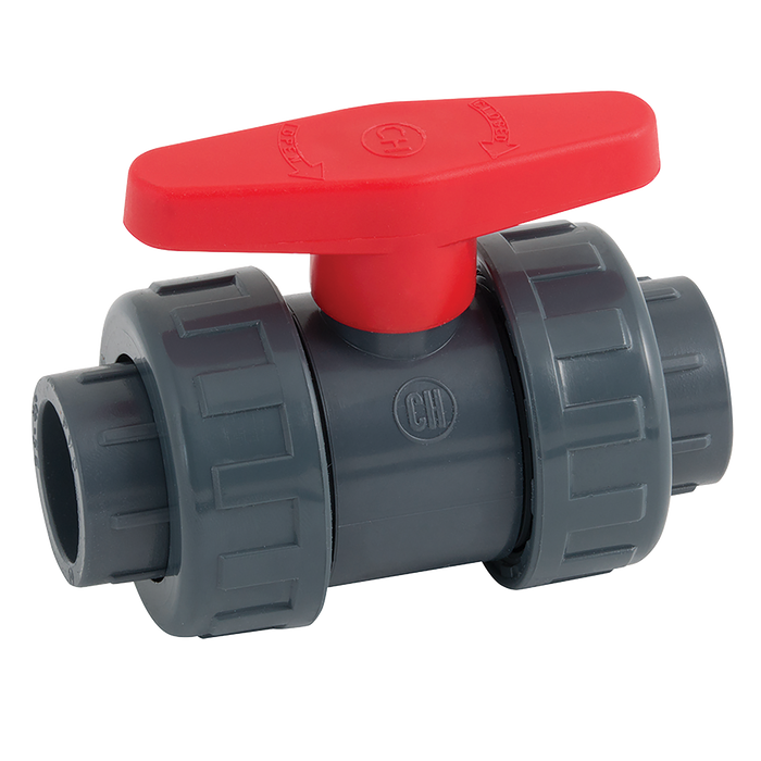 FT Pro - 1110040 40MM Met SOLV Weld DOU Union PVC BV EPDM - pneumaticsystems