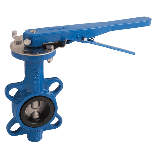 FT Pro - 2014WD 18 10" Wafer Butterfly Valve DI ENP Disc NBR Lever Operated - pneumaticsystems