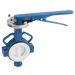 FT Pro - 2014WP 09 2" Wafer Butterfly Valve PTFE Lined Lever Operated - pneumaticsystems