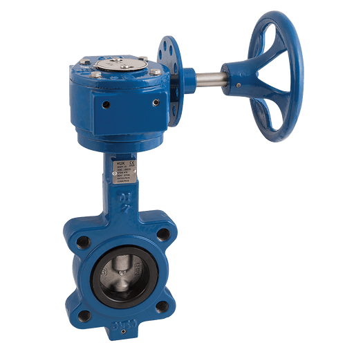 FT Pro - 2014LB 28G 20" PN16 L+T Butterfly Valve DI/SS/NBR Gear Operated - pneumaticsystems
