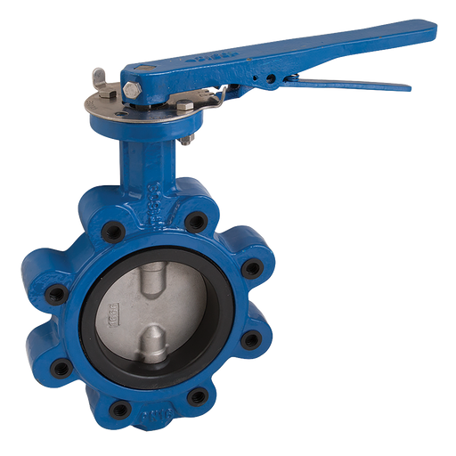 FT Pro - 2014LD 09 2" PN16 L&T Butterfly DI Body DI Disc NBR Lever Operated - pneumaticsystems