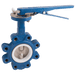 FT Pro - 2014LI 08 1.1/2" PN16 L&T Butterfly Valve CS/SS/FPM Lever Operated - pneumaticsystems