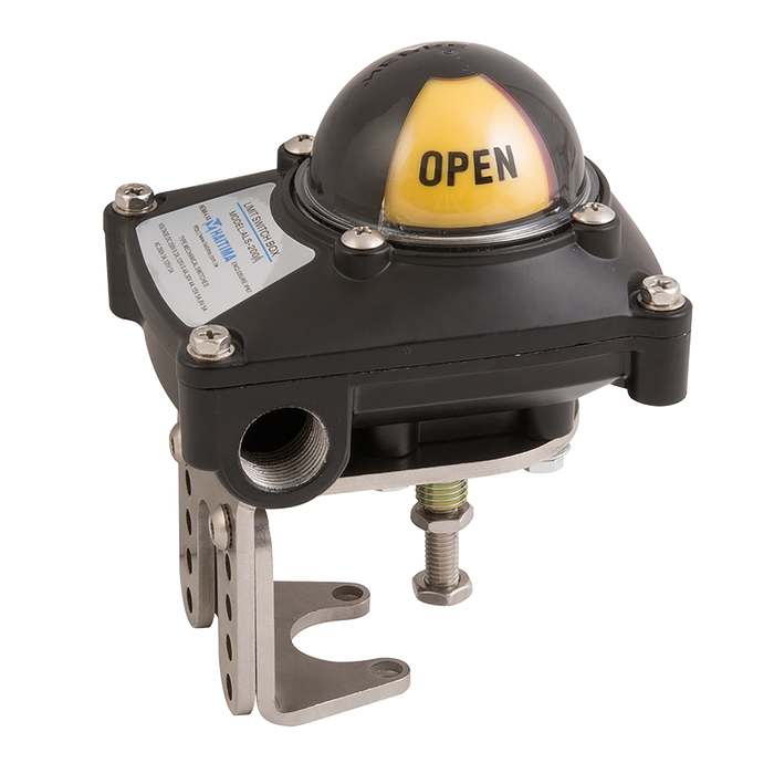 FT Pro - 2014LSB 18 10" Lever Operated Butterfly Valve Switch Box Kit - pneumaticsystems