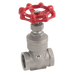 FT Pro - 2029-12N 1/2" NPT SS Gate Valve Hand Wheel Op 200PSI - pneumaticsystems