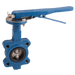 FT Pro - 2014LB 09Y 2" PN16 L+T Butterfly Valve DI/SS/NBR Yellow Lever Operated - pneumaticsystems