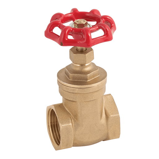 FT Pro - GV12-34 3/4" BSPT PN20 Brass Gate Valve - pneumaticsystems