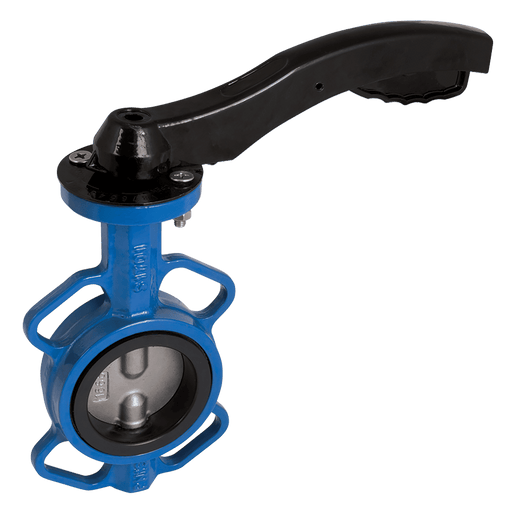 FT Pro - 2014WI 09 2" CS Wafer Butterfly Valve SS Disc FKM Liner - pneumaticsystems