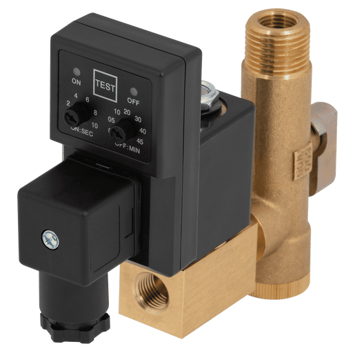 FT Pro - 720-03DC24-VIS 3/8" BSPP Female Drain Valve 24V DC - pneumaticsystems