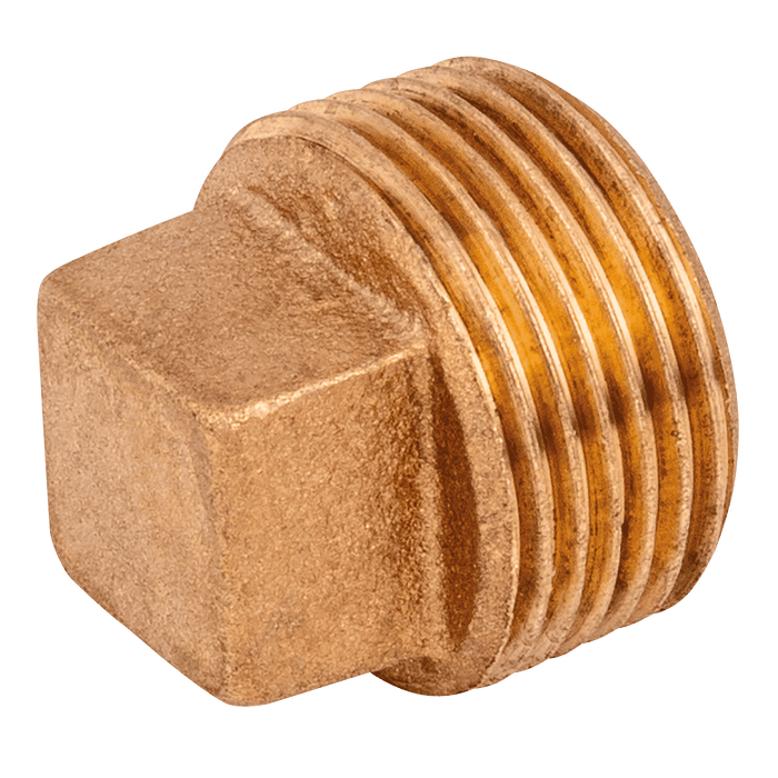 FT Pro - BSP-34-BR 291 Bronze Square Plugs 3/4" - pneumaticsystems