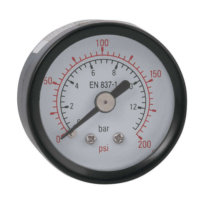 FT Pro - PGR060114 Pressure Gauge 63MM DIA 0-1 Bar/Psi G1/4" - pneumaticsystems