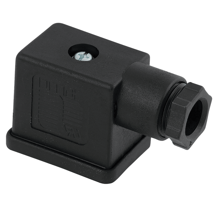 FT Pro - M2NS2000 S/Connector 10MM PG9 Black 2 Poles + Earth - pneumaticsystems