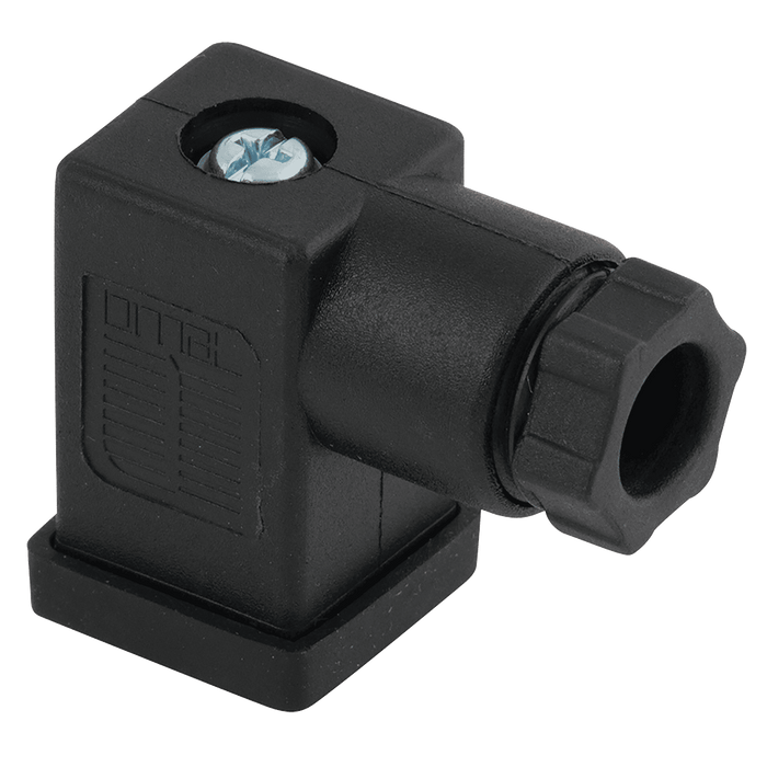 FT Pro - P1NZ3000 Socket Connector PG7 Black 3 Poles + Earth - pneumaticsystems