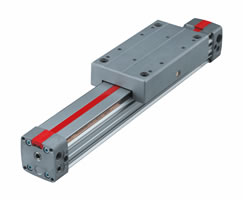 M/146225/M/500, Lintra Plus rodless cylinder, roller guide, 25mm diameter, 500mm stroke