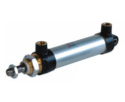 M/6016/50, Roundline double acting cylinder, 16mm diameter, 50mm stroke