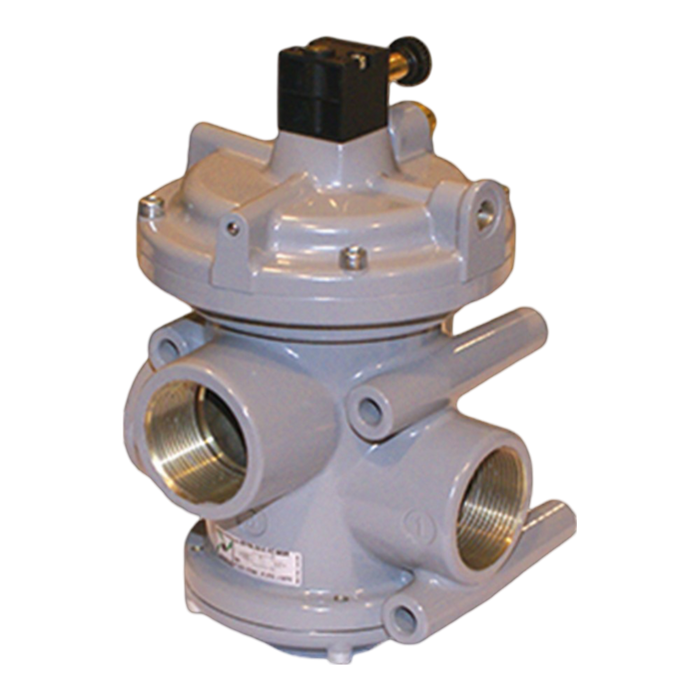 Pneumax 776.32.0.1AC.S5 G1,1/2 3/2 Poppet Valve Sol/Spring 24Vdc N/C (Int Pilot) - pneumaticsystems