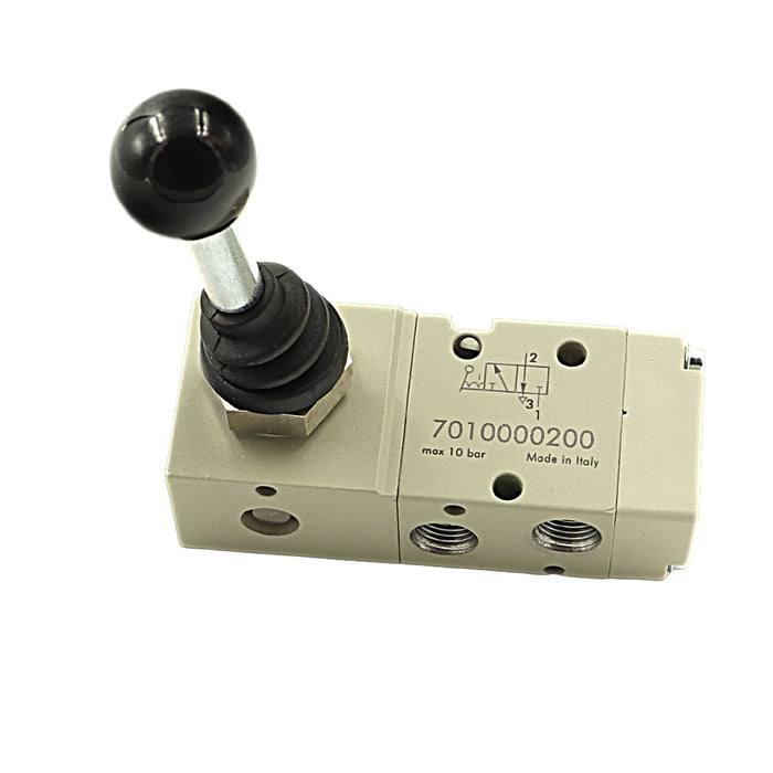 Metalwork - 7062030212 Mach 16 5/3 Solenoid Valve 24VDC Closed Center Pilot Assisted - pneumaticsystems
