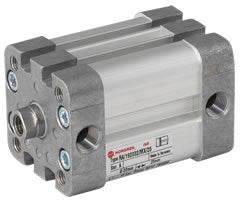 RA/192040/MX/25, ISO compact double acting cylinder, 40mm diameter, 25mm stroke