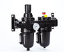 BL68-825, Olympian Plus combination unit (FRL), G1, manual drain, 40µm filter element, without shut-off valve