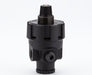 R24-200-RNLG, R24 Series high flow manual regulator, G1/4, 0.7-8 bar, without gauge