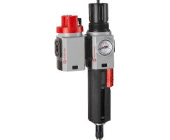 TB82-201G, Excelon Plus Filter/Regulator with Shut-Off Valve, G1/4, automatic drain