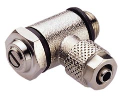 24K510405, Push-on tube fittings, Regulator, Banjo, 4/2,5, M5