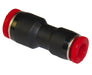 C00201006, Pneufit C Push-in fitting, Straight Union, Unequal, 10mm, 6mm