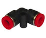 C00400800, Pneufit C Push-in fitting, Union elbow, 8mm