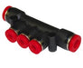 C00D30804, Pneufit C Push-in fitting, Manifold union, 4mm, 8mm