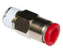 C01241028, Pneufit C Push-in fitting, Adaptor, Straight, 10mm, R1/4
