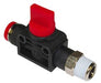 C01GH0838, Pneufit C Push-in fitting, 3/2 Shut-off valve, 8mm, R3/8