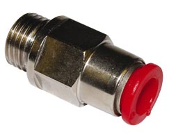 C02241248, Pneufit C Push-in fitting, Adaptor, Straight, 12mm, G1/2