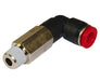 C01540638, Pneufit C Push-in fitting, Adaptor, 90° Swivel elbow extended, 6mm, R3/8