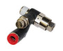 C02GN1048, Pneufit C Push-in fitting, Flow control and pilot check, 10mm, G1/2, G1/4