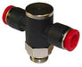C0A710648, Pneufit C Push-in fitting, Single universal tee, 6mm, G1/2
