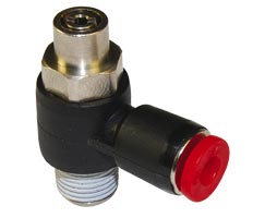 C0TB01048, Pneufit C Push-in fitting, Shrouded banjo, 10mm, R1/2