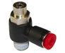 C0TB01248, Pneufit C Push-in fitting, Shrouded banjo, 12mm, R1/2