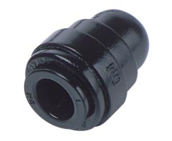 D000A1200, Pneufit D Acetal push-in fitting, End plug, 12mm