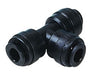 D00601200, Pneufit D Acetal push-in fitting, Union tee, 12mm