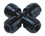 D00900800, Pneufit D Acetal push-in fitting, Union cross, 8mm