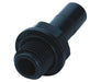 D02150418, Pneufit D Acetal push-in fitting, Adaptor, Stem, 4mm, G1/8