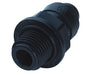 D02250828, Pneufit D Acetal push-in fitting, Adaptor, Straight parallel, 8mm, G1/4