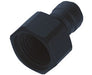D022C1028, Pneufit D Acetal push-in fitting, Adaptor, Female, Flat type, 8mm, G1/4