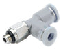 M02680303, Pneufit M Push-in fitting, Adaptor, Swivel side tee, 3mm, M3