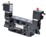 K81EA00KV0KV0, Nugget 200 Series 120Vac 5/3 locking solenoid actuated/solenoid actuated 3/8" NPT ported valve