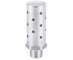 MBP06B, Quietaire heavy duty silencer male, R3/4