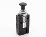 03042402, Super X 3/2 manual valve, Black, Knob/Knob or pilot, G1/8