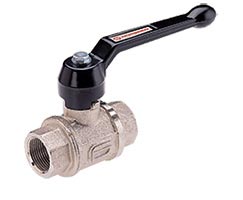 602113148EX, Exhausting ball valve, Full bore, female/female, Rp1/2